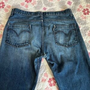 VTG 1990’s Levi’s SilverTab True Boot Denim Jeans Skater Grunge Size W36xL32